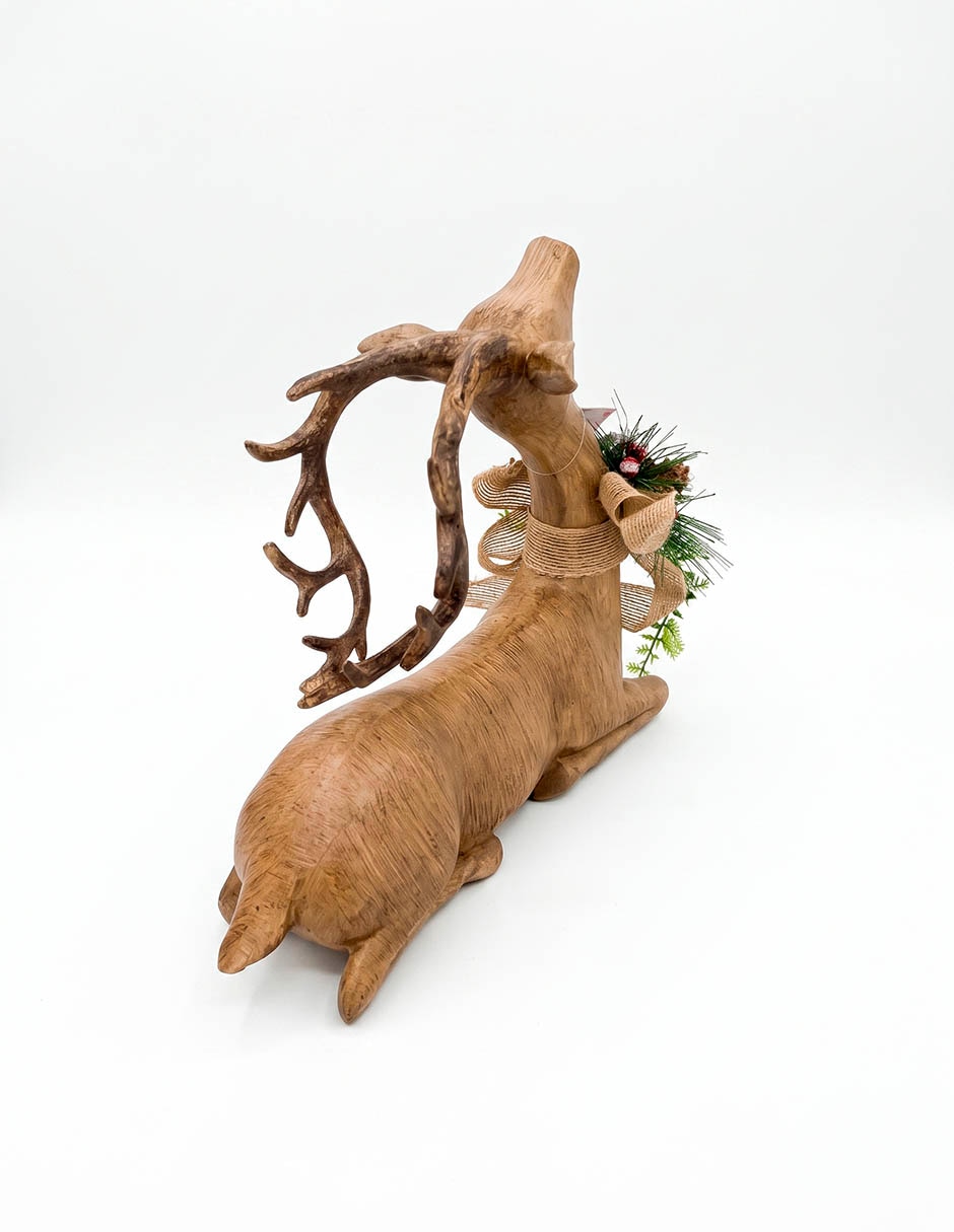 Figura decorativa navideña de reno 2