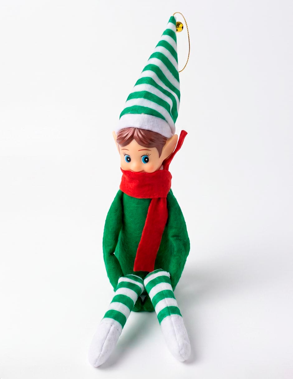 Ornamento navideño de elfo mr christmas 2