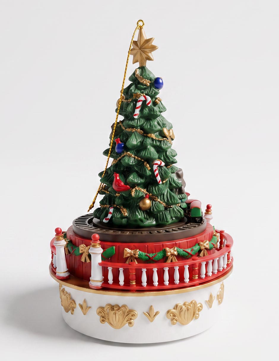 Ornamento navideño árbol de navidad mr christmas