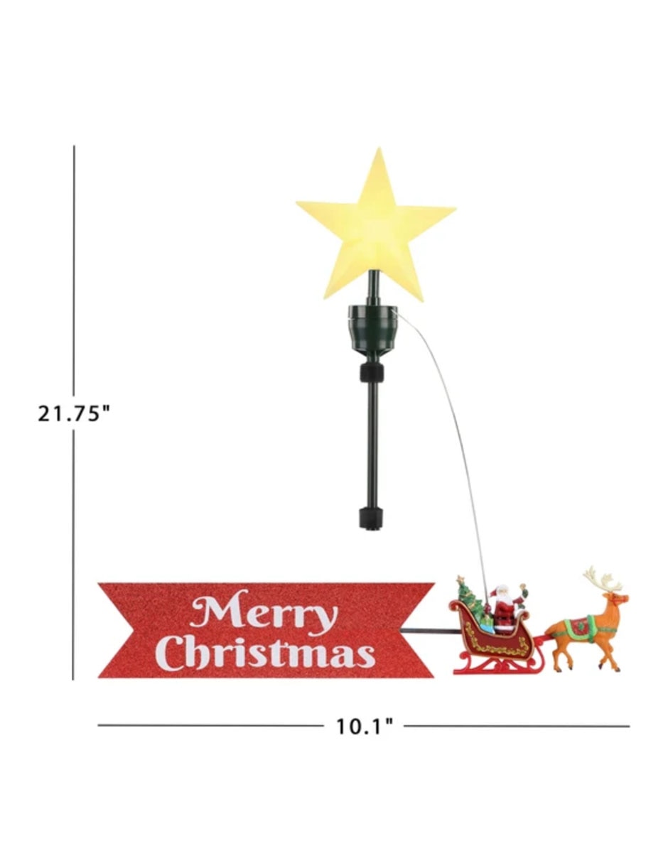 Punta de árbol mr christmas 4