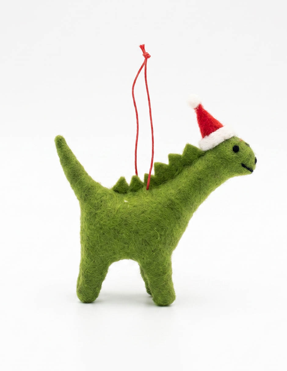 Ornamento navideño Dinosaurio 1