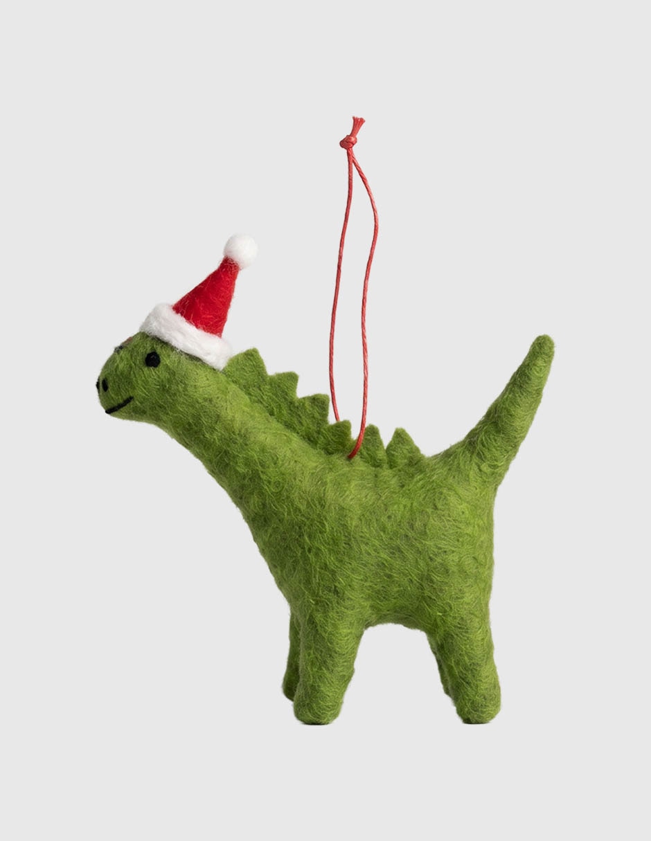 Ornamento navideño Dinosaurio