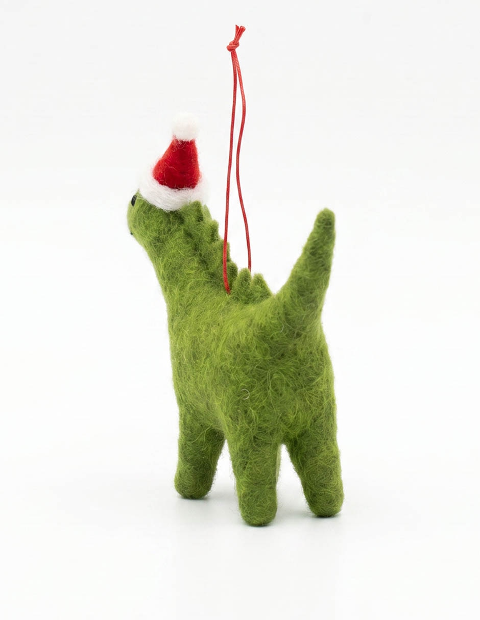 Ornamento navideño Dinosaurio 3