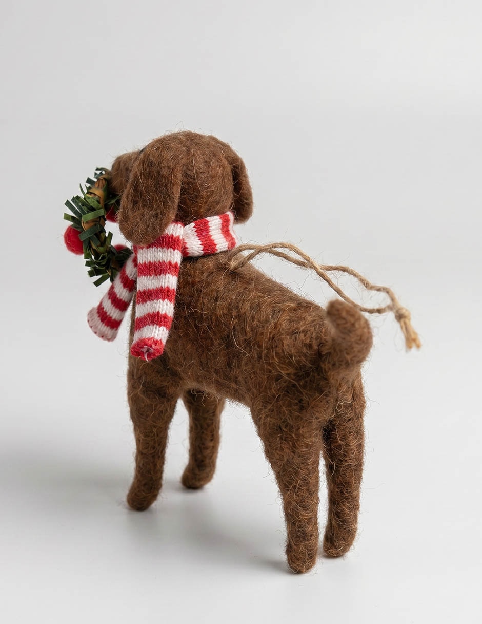 Ornamento navideño perro 3