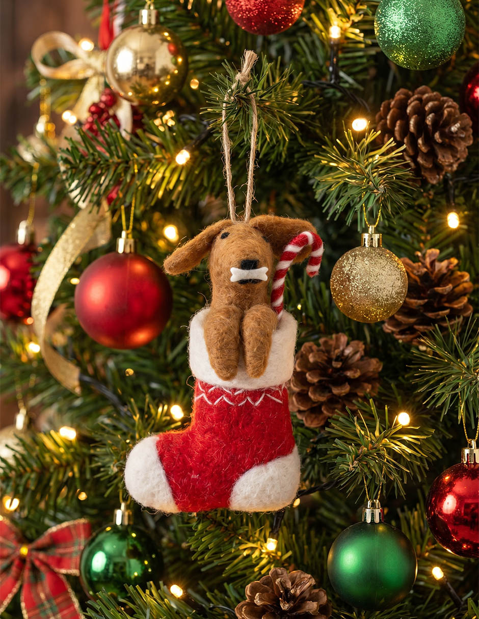 Ornamento navideño bota 4