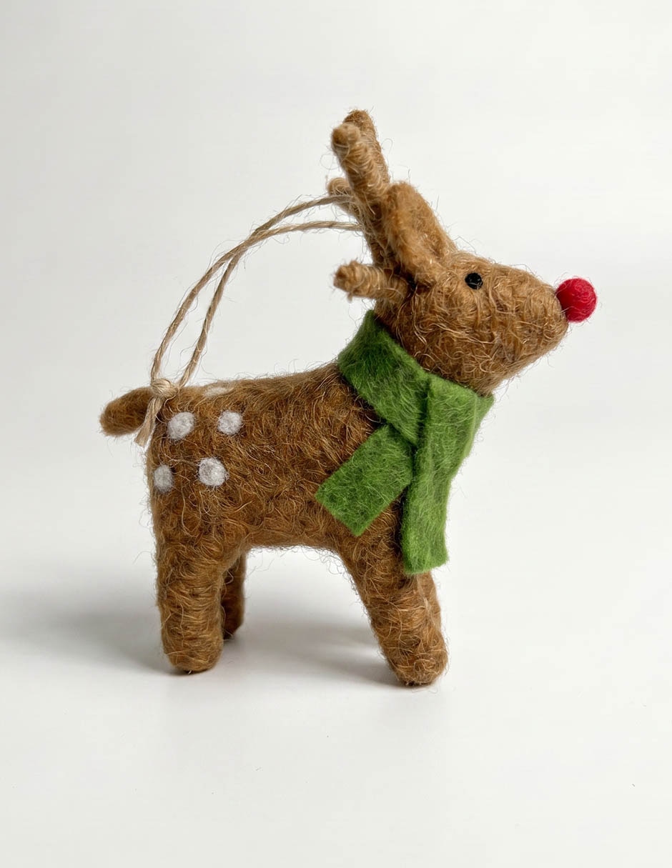 Ornamento navideño reno