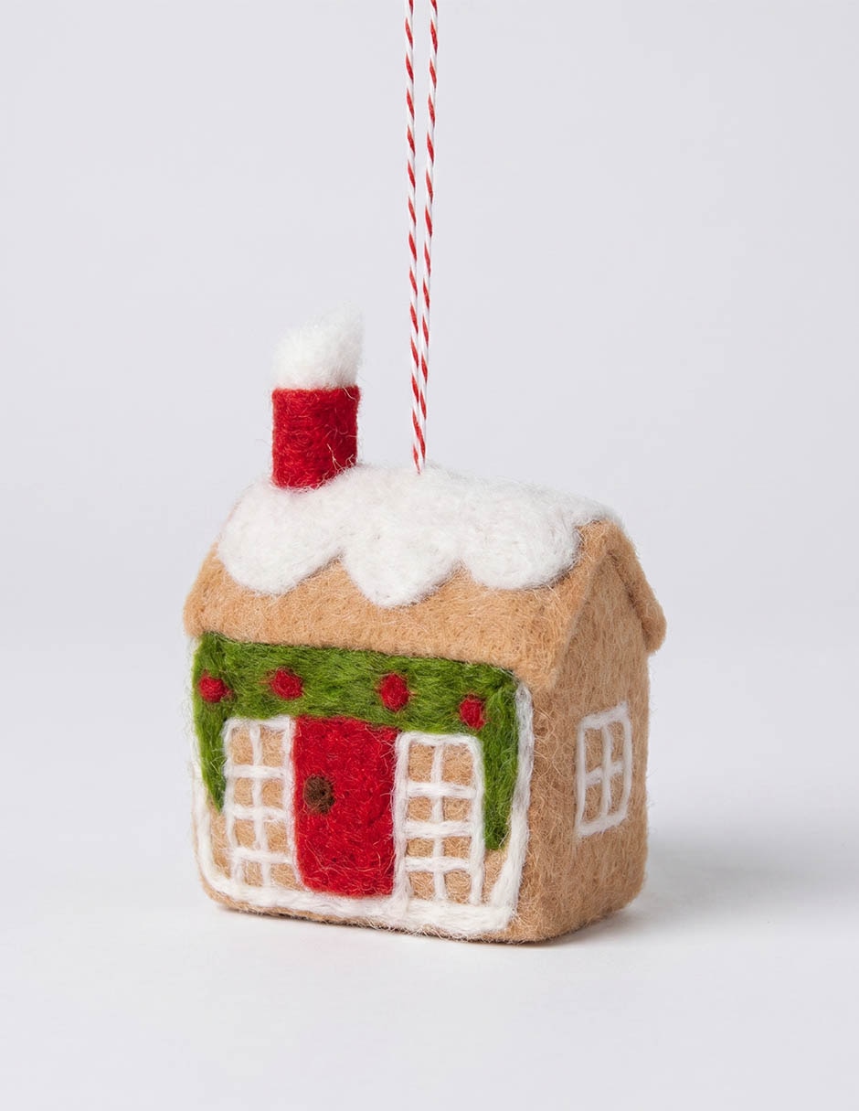Ornamento navideño casa 1
