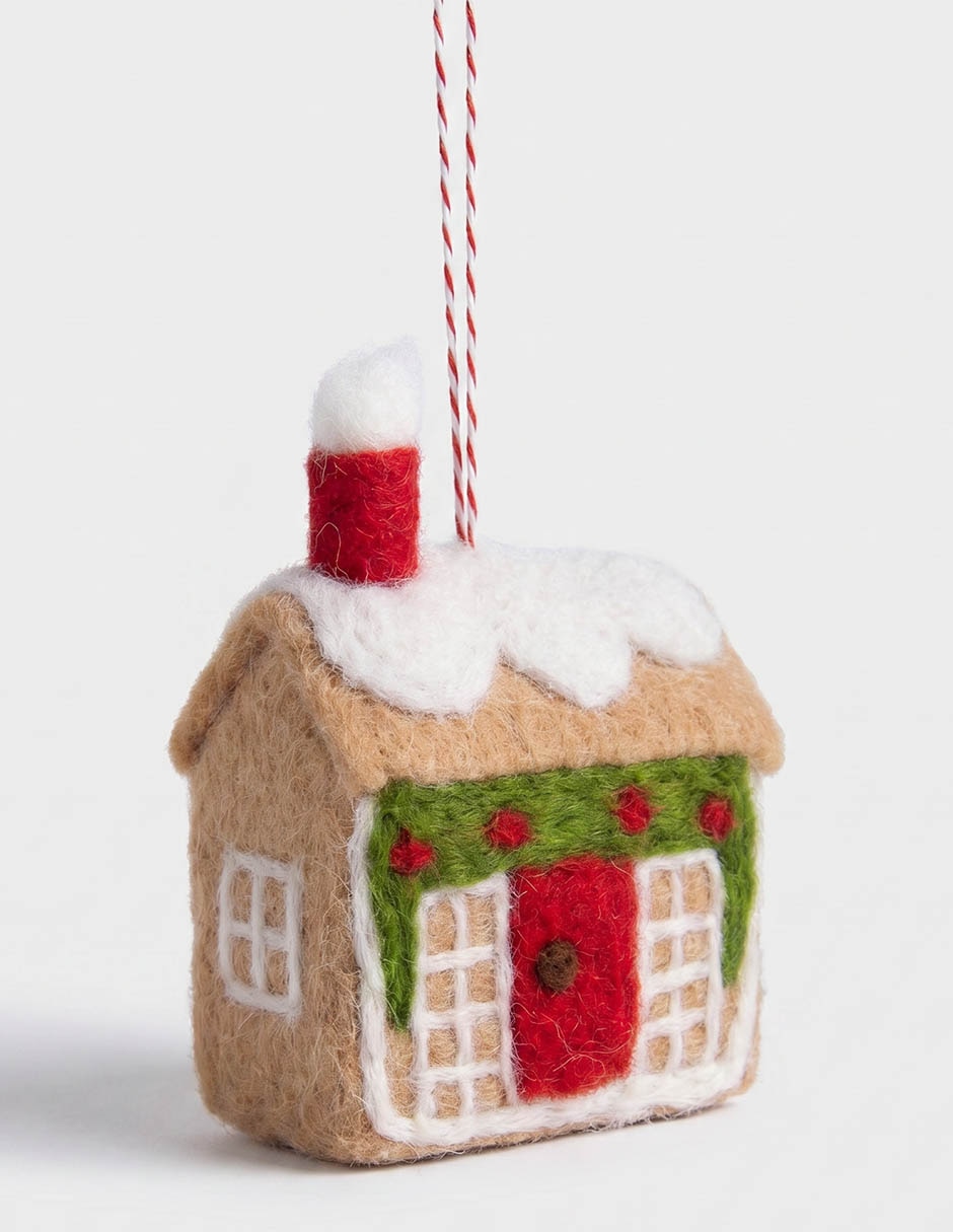 Ornamento navideño casa 2