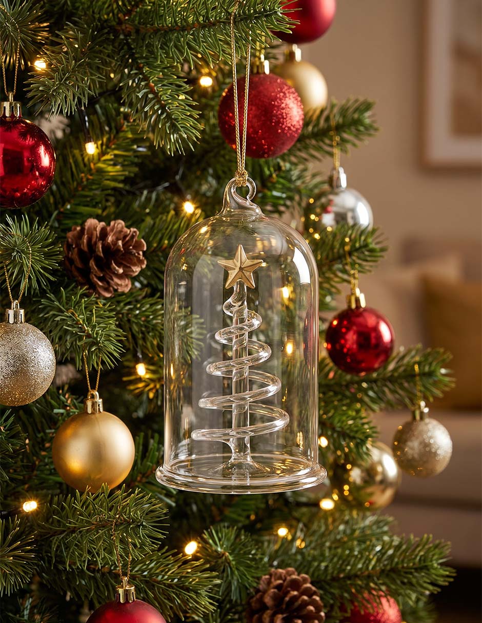 Ornamento navideño Metallic