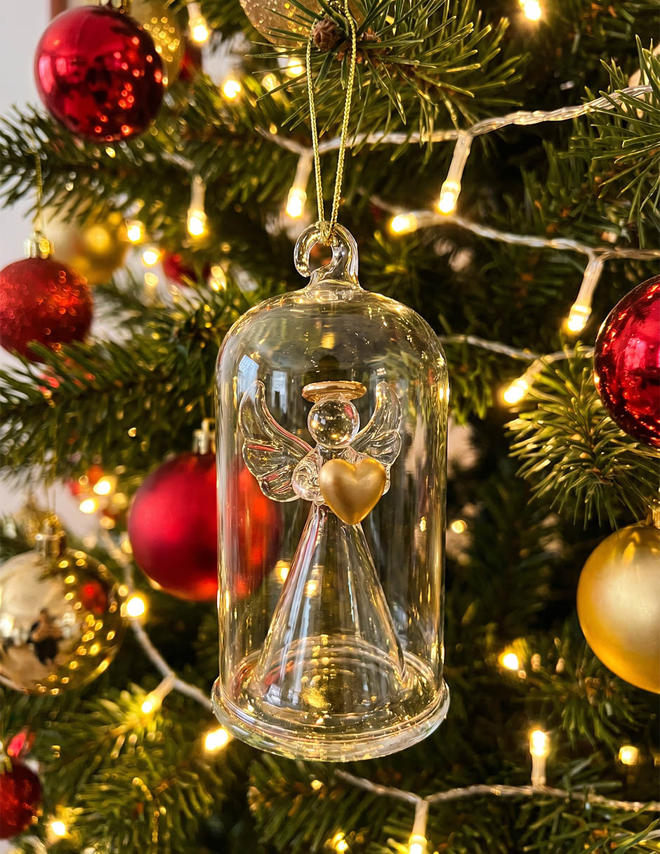 Ornamento navideño ángel 4