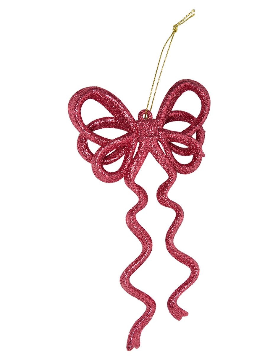 Ornamento navideño de moño 2