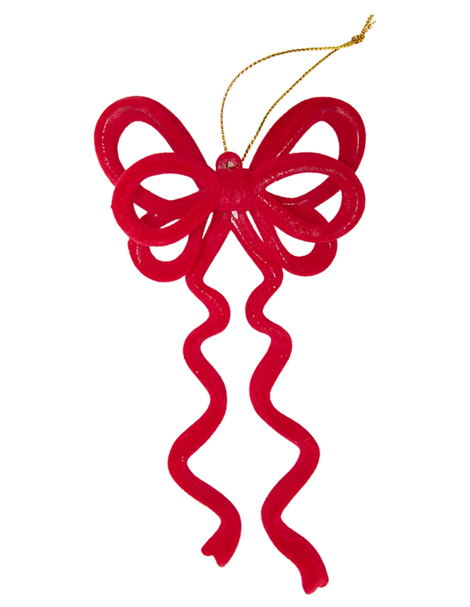 Ornamento navideño moño 1
