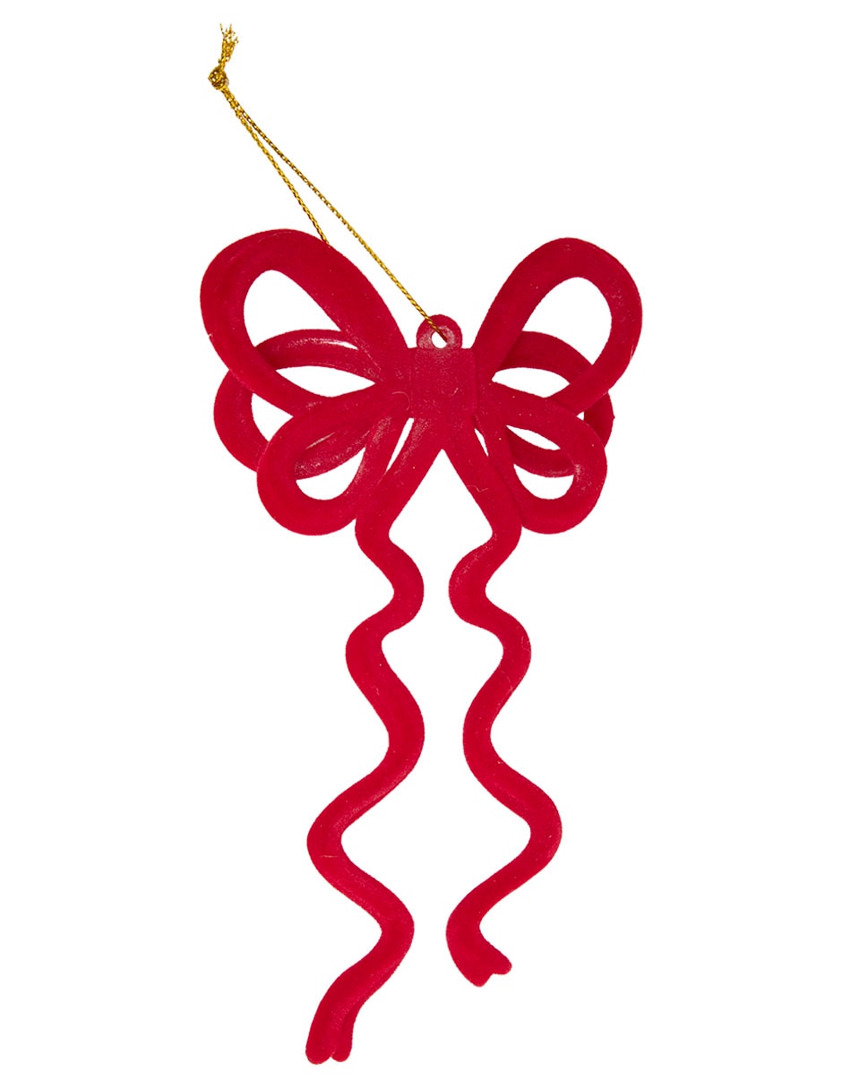 Ornamento navideño moño 2