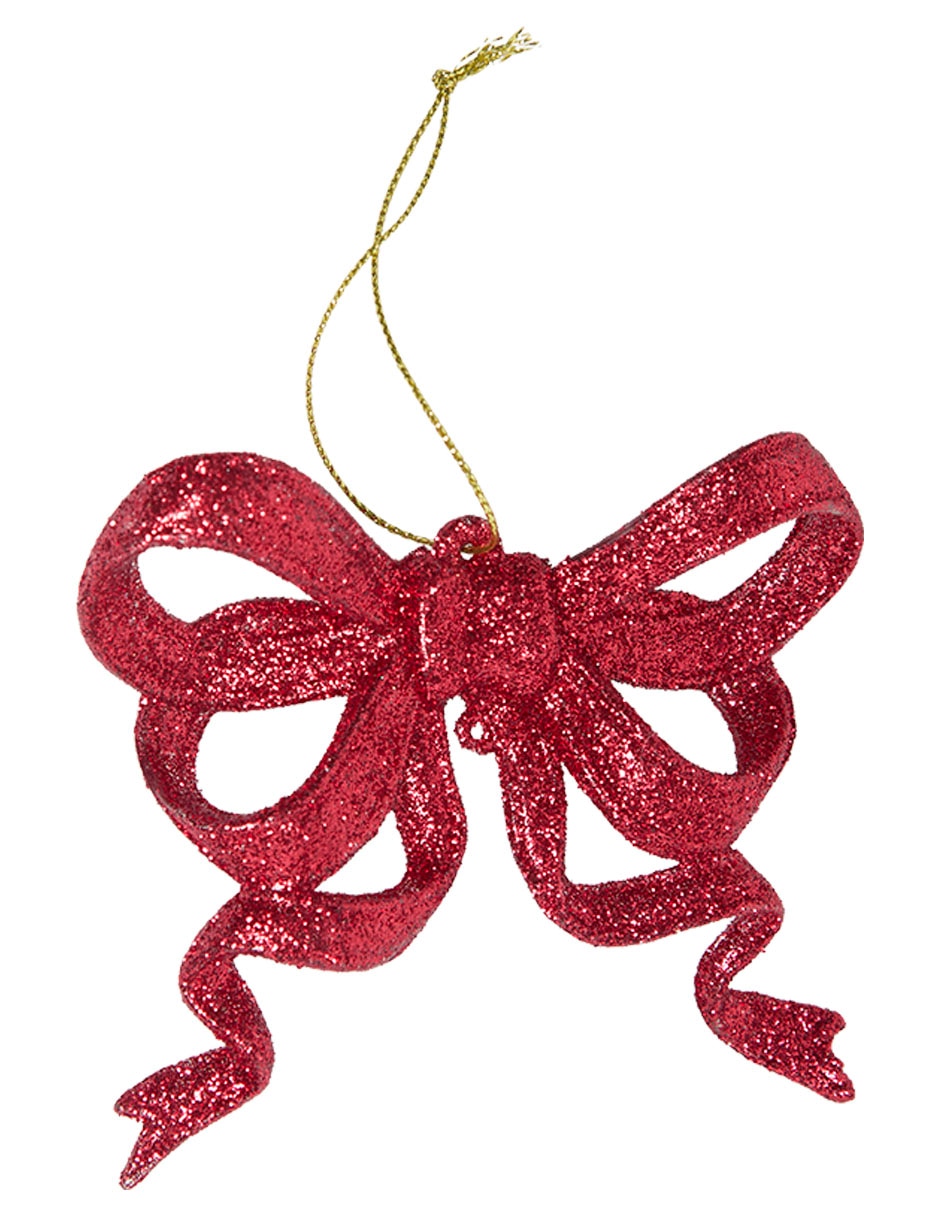 Ornamento navideño moño 1