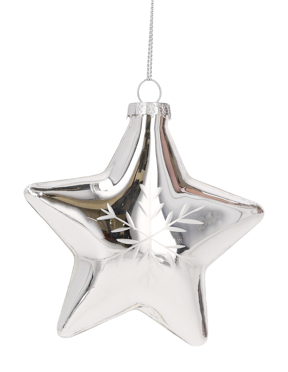 Ornamento navideño estrella Christmas Spirit 1