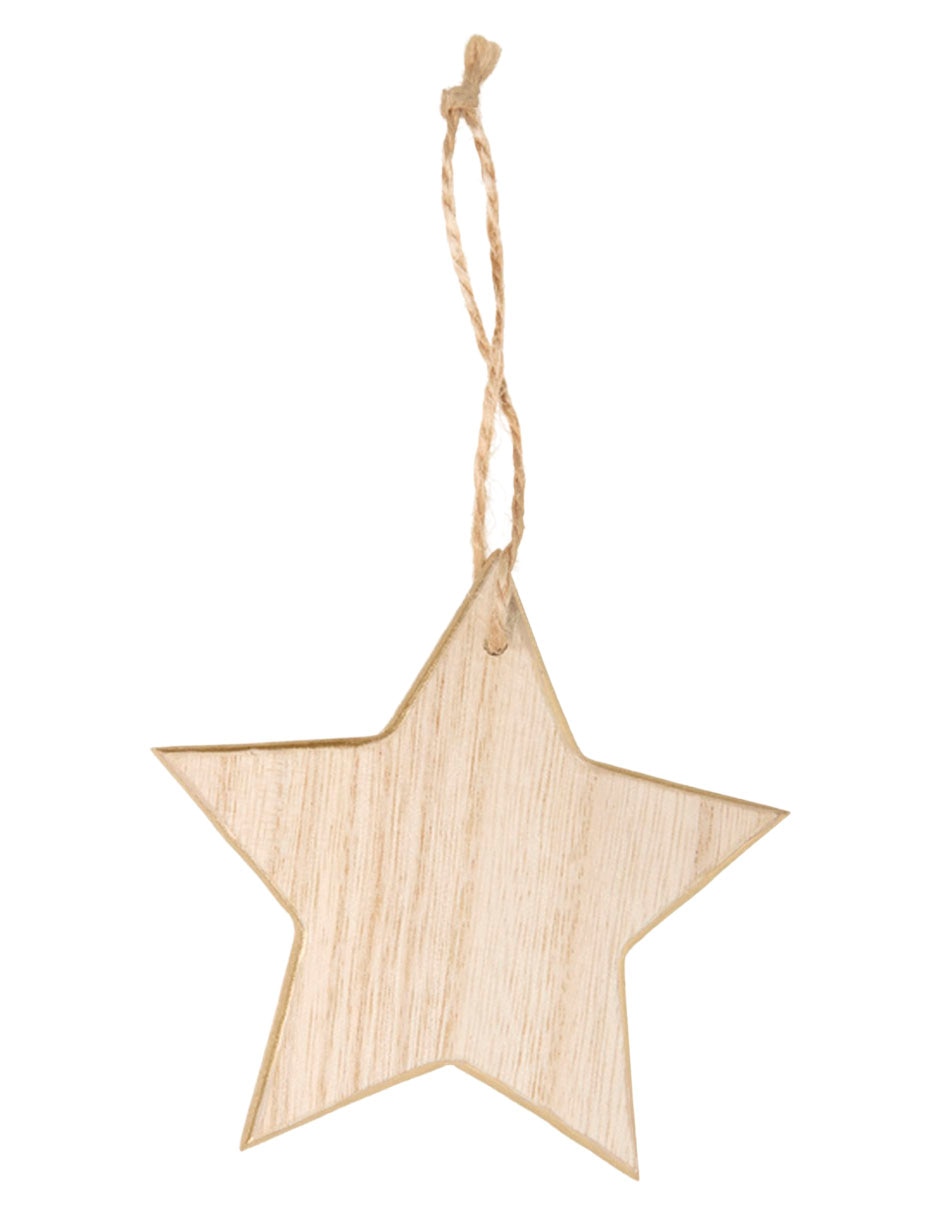 Ornamento navideño estrella 1