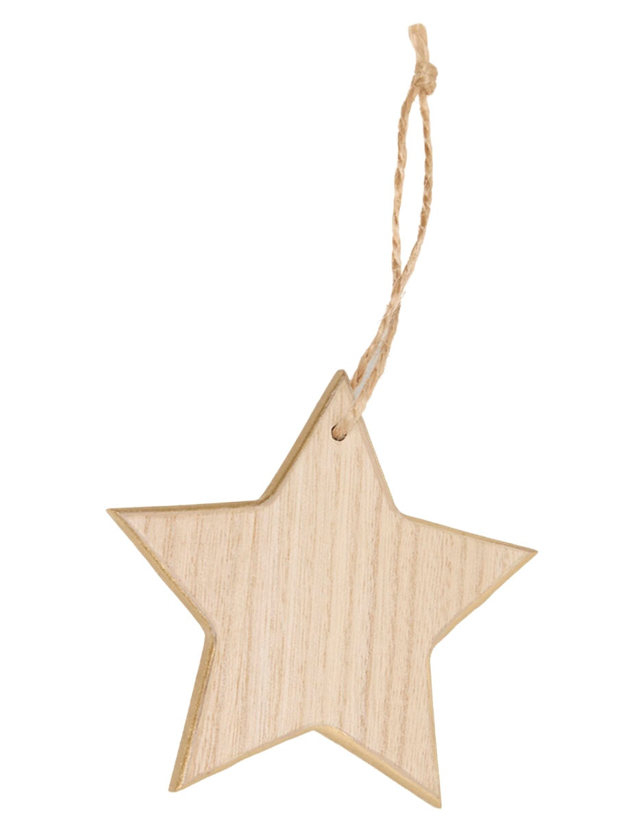 Ornamento navideño estrella 2