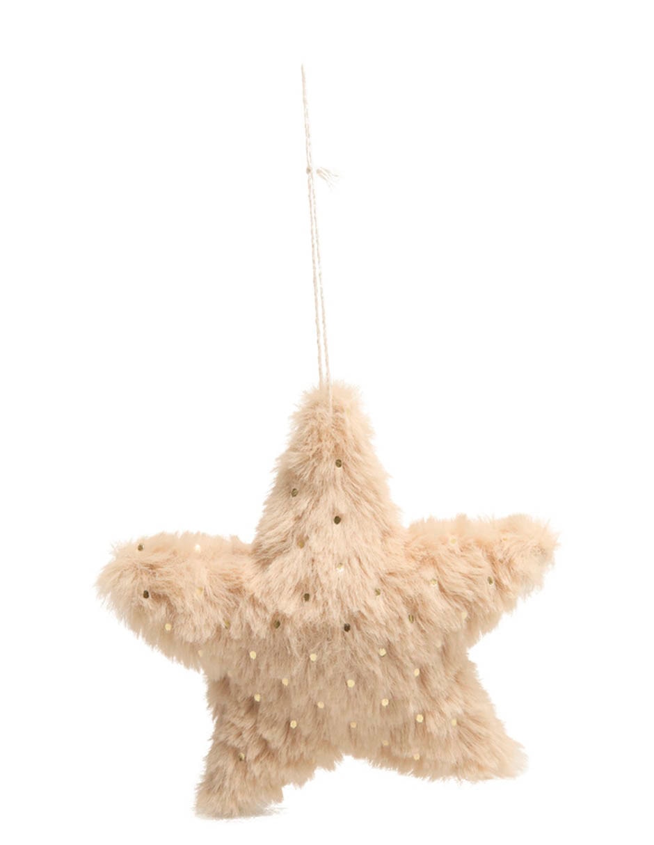 Ornamento navideño estrella 1