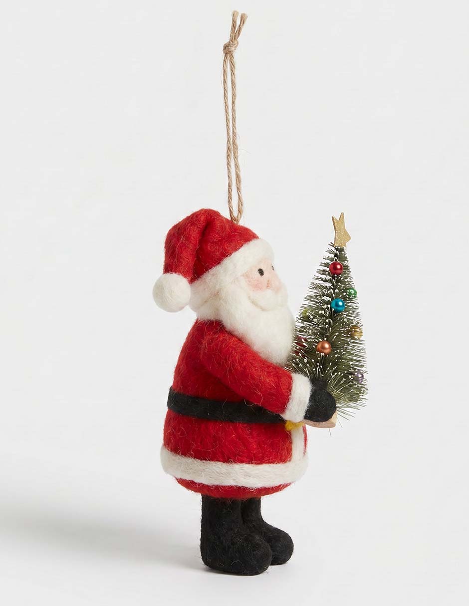 Ornamento navideño Santa Claus 2