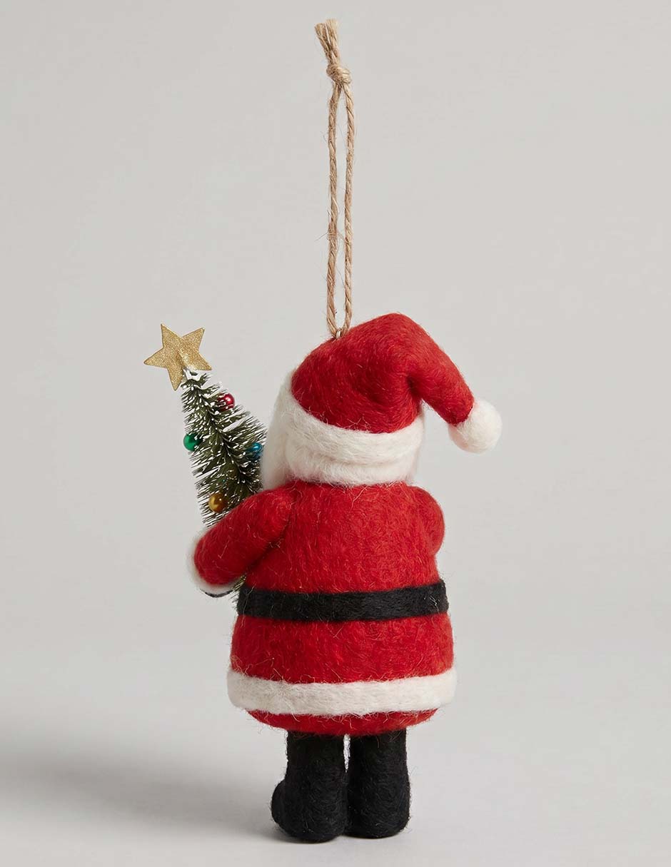 Ornamento navideño Santa Claus 3