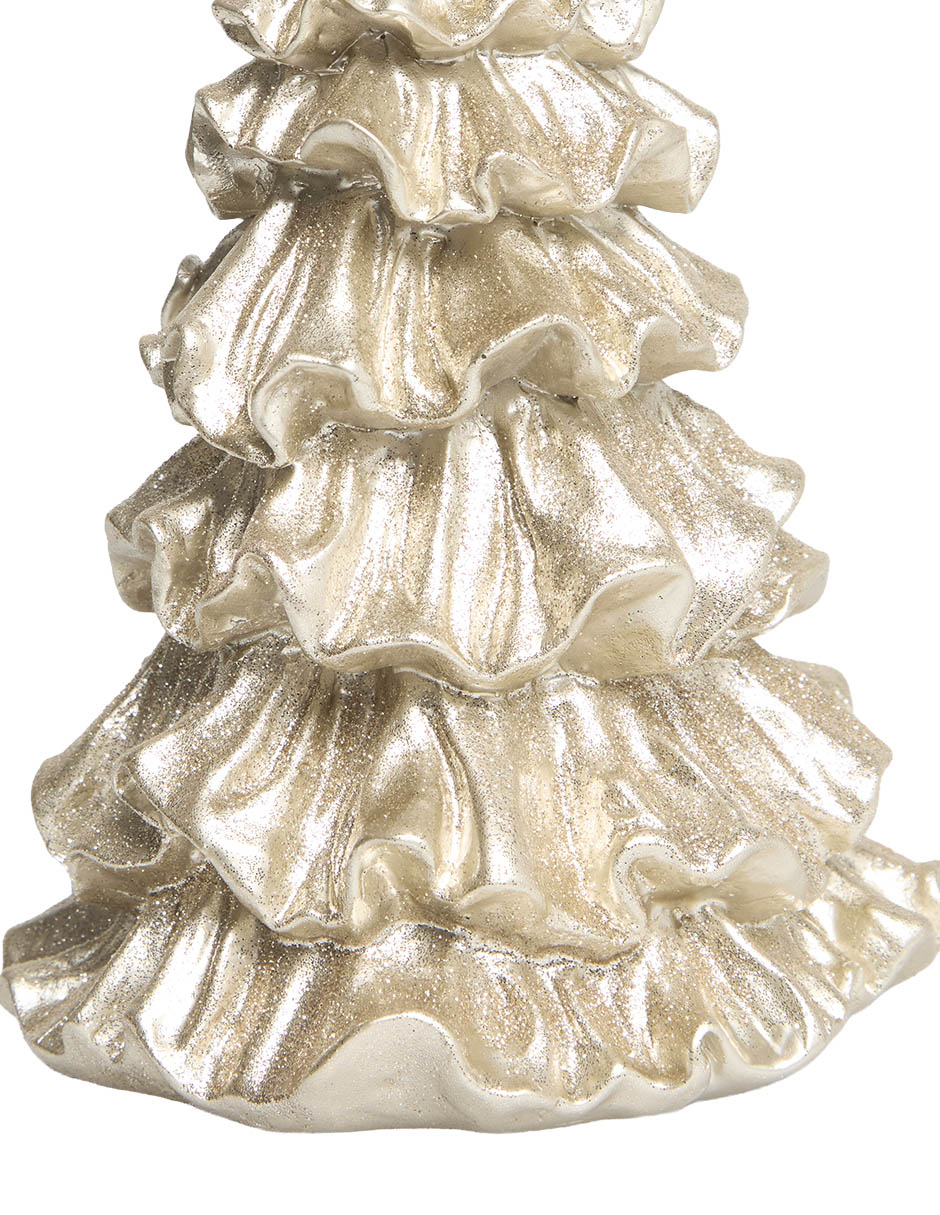Figura decorativa de árbol de navidad de resina 3