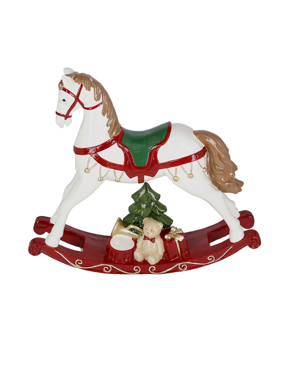 Figura decorativa de caballo de resina 1