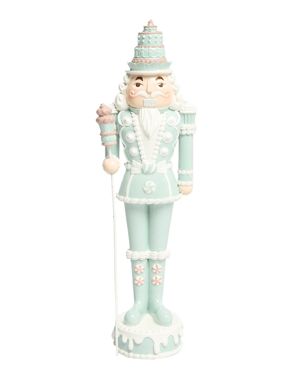 Figura decorativa de cascanueces de resina 1