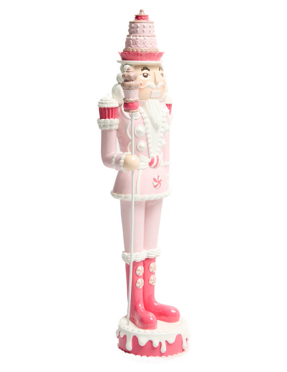 Figura decorativa cascanueces de resina