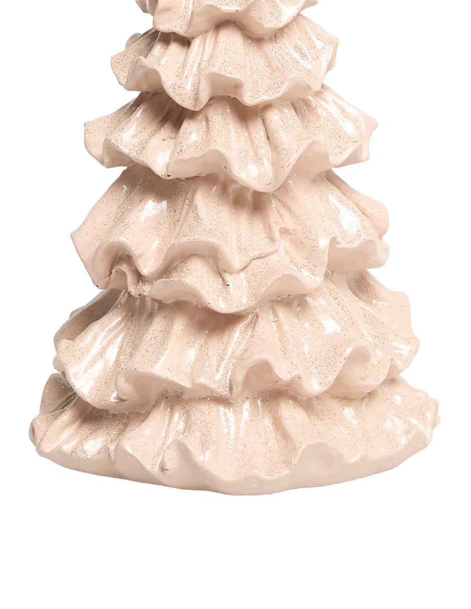 Figura decorativa de árbol de Navidad de resina 3