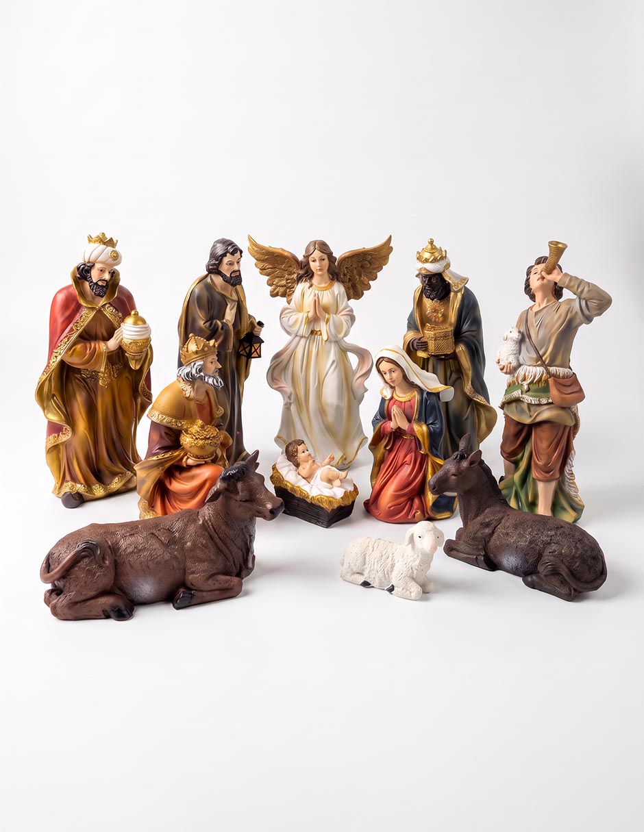 Nacimiento navideño de cerámica Nacimiento navideño de cerámica