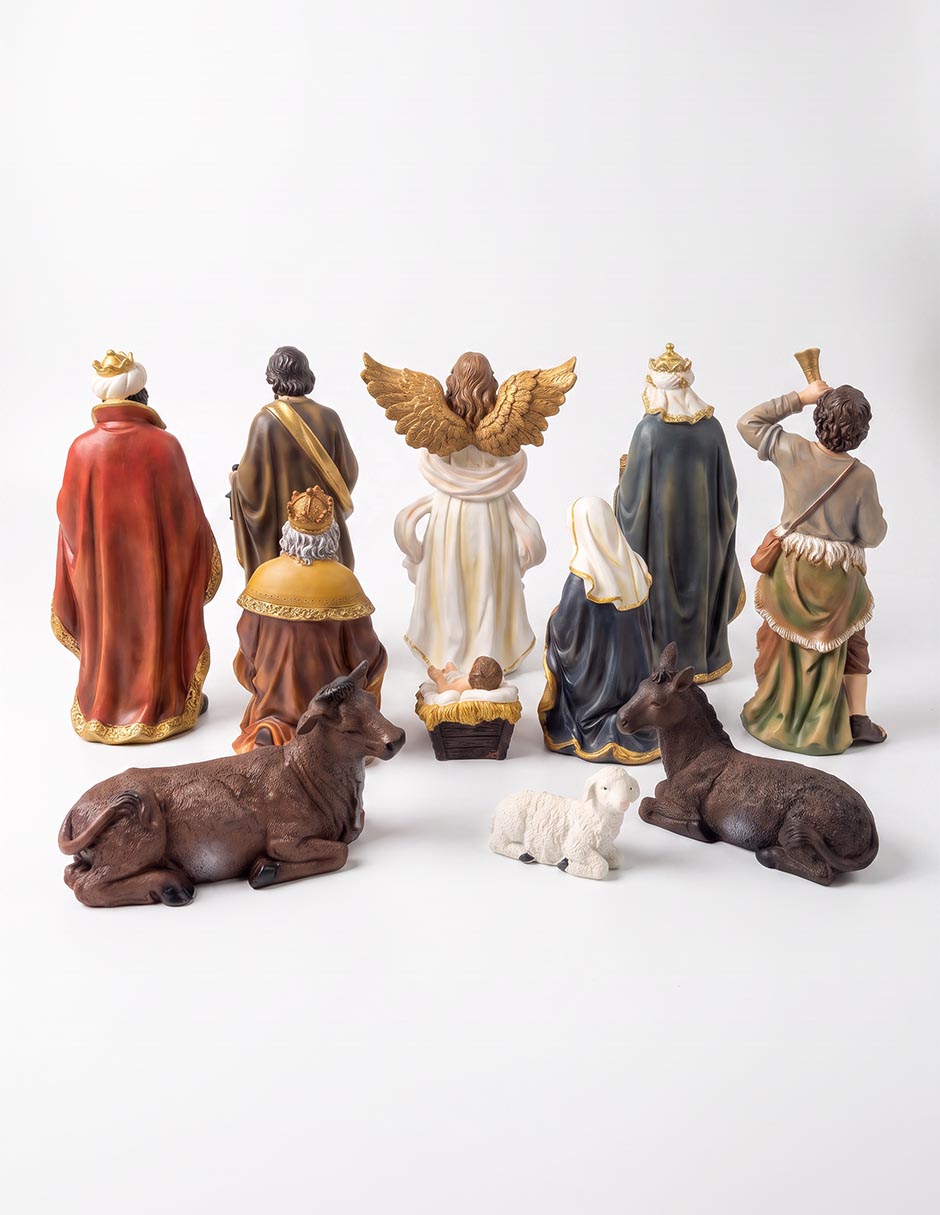 Nacimiento navideño de cerámica 3