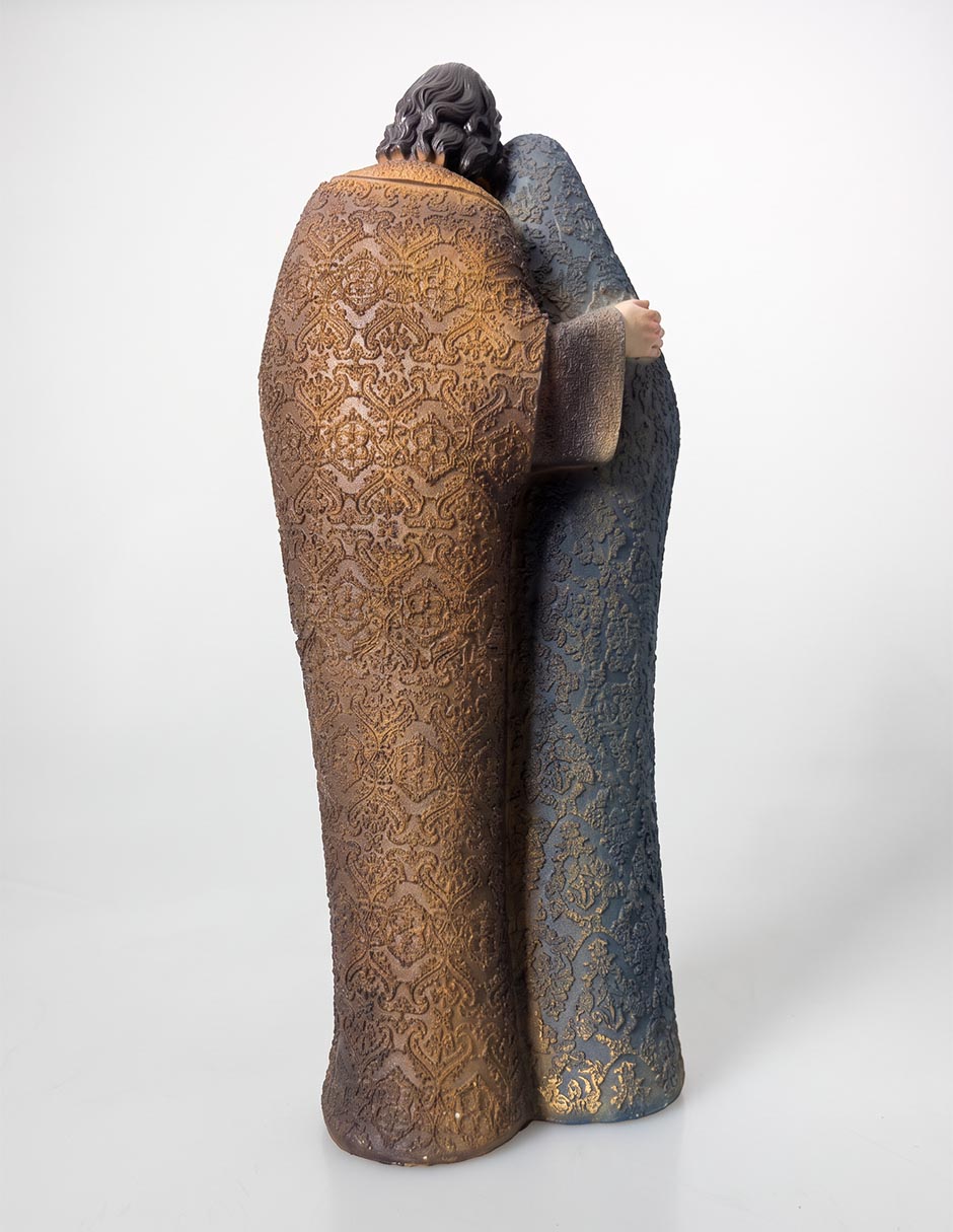 Figura decorativa navideña de sagrada familia 3