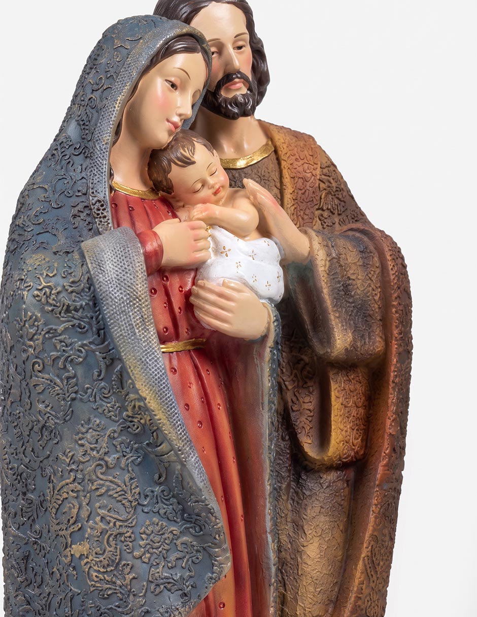 Figura decorativa navideña de sagrada familia 2