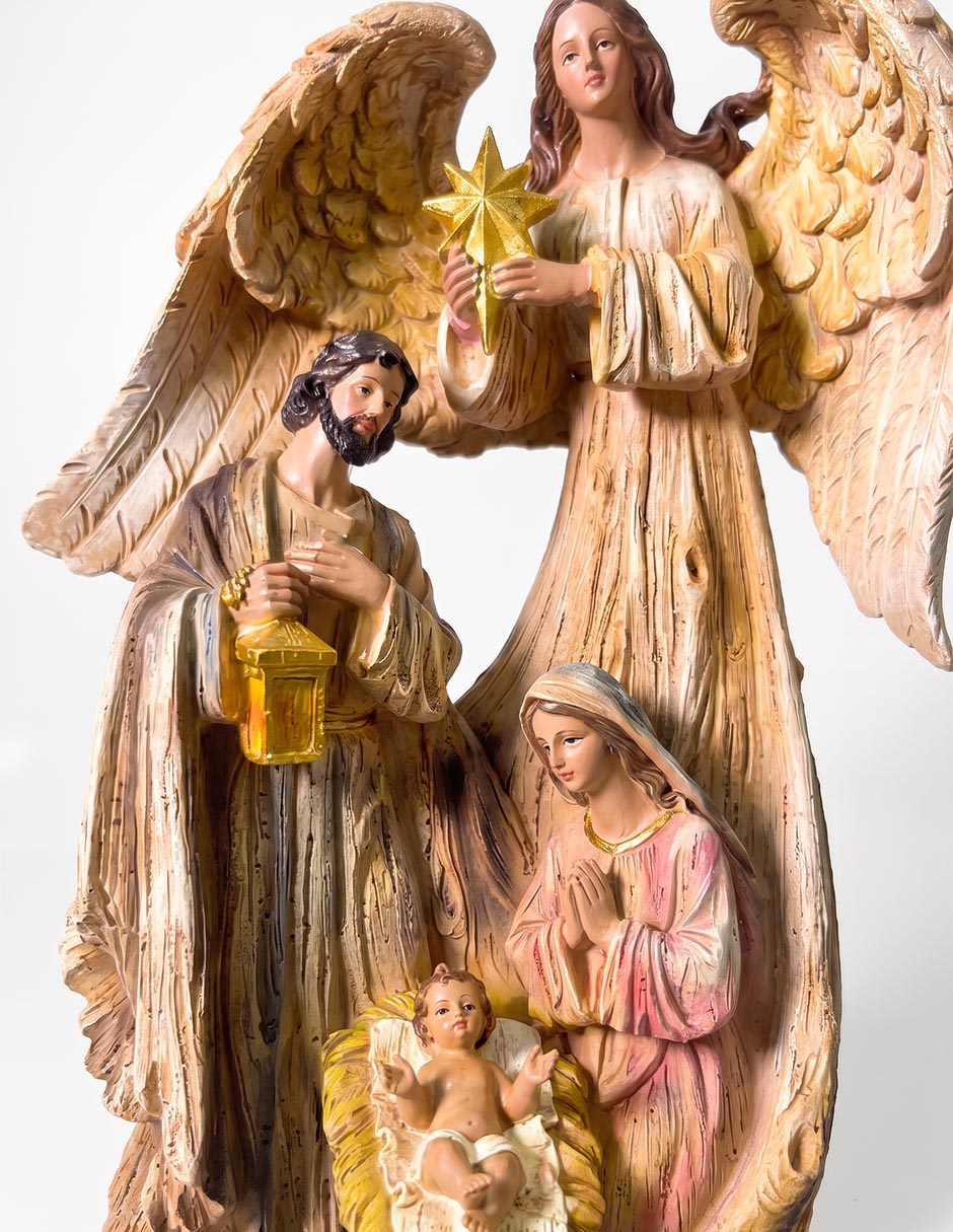 Figura decorativa navideña de nacimiento 2