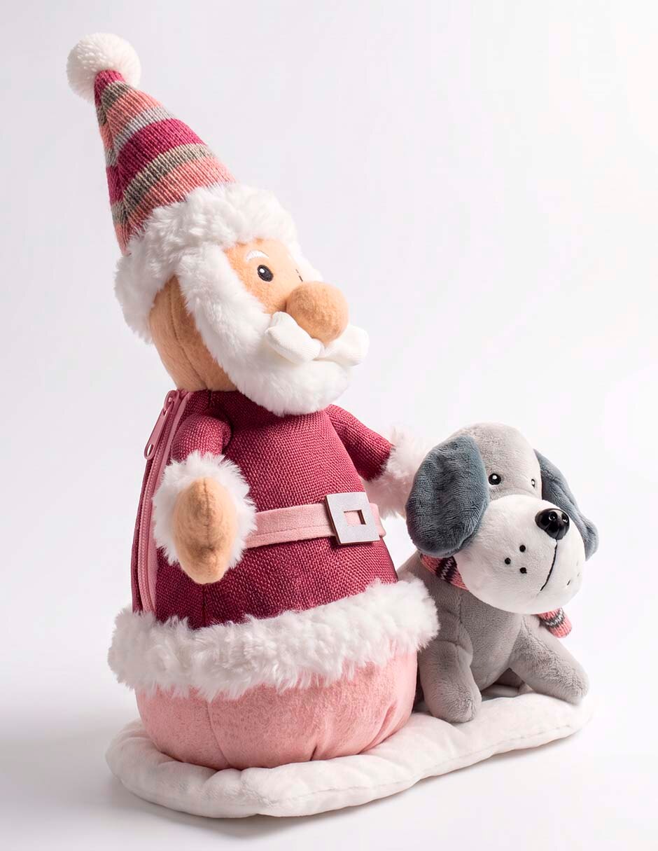 Peluche de santa claus de 25 cm 3