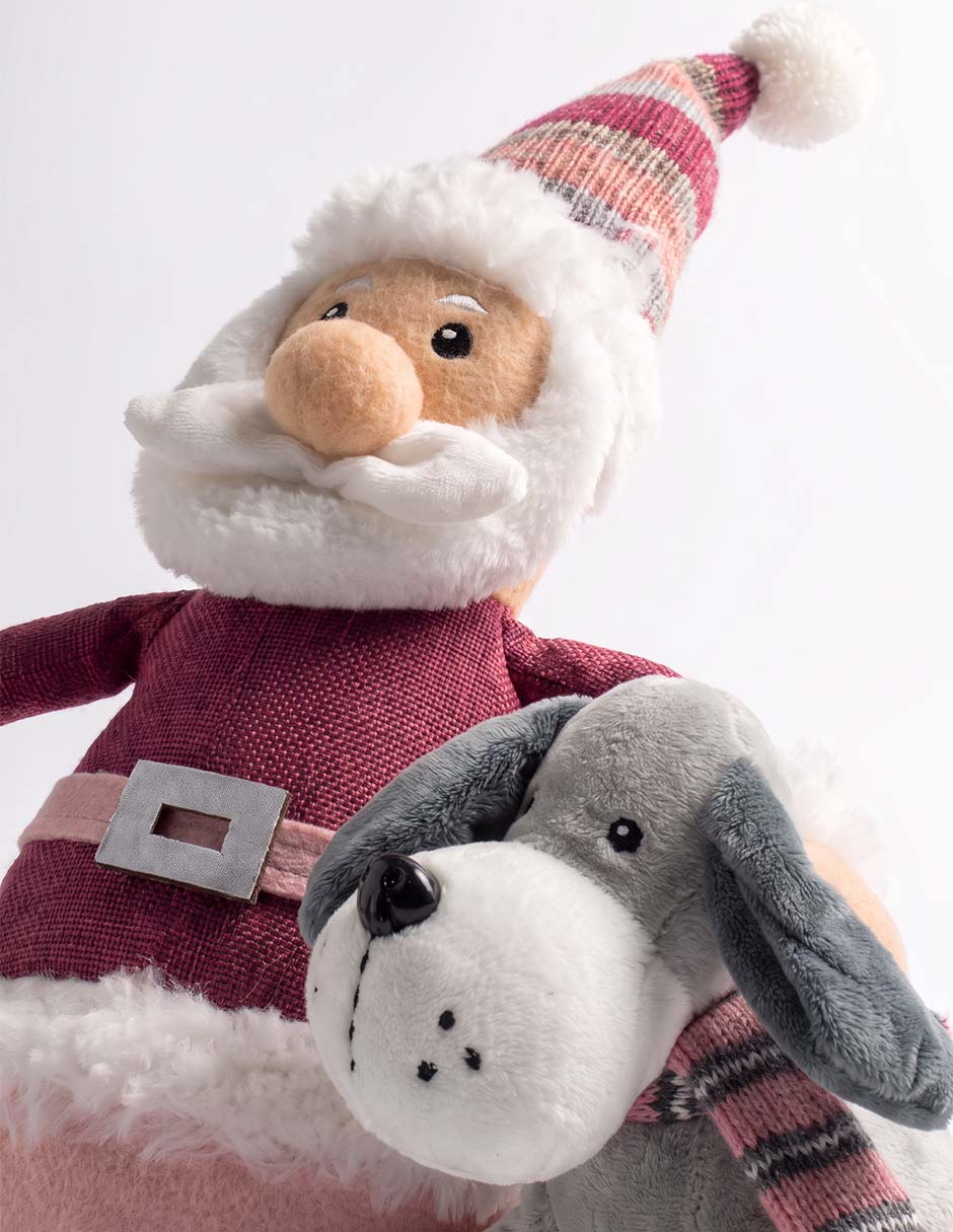 Peluche de santa claus de 25 cm 4