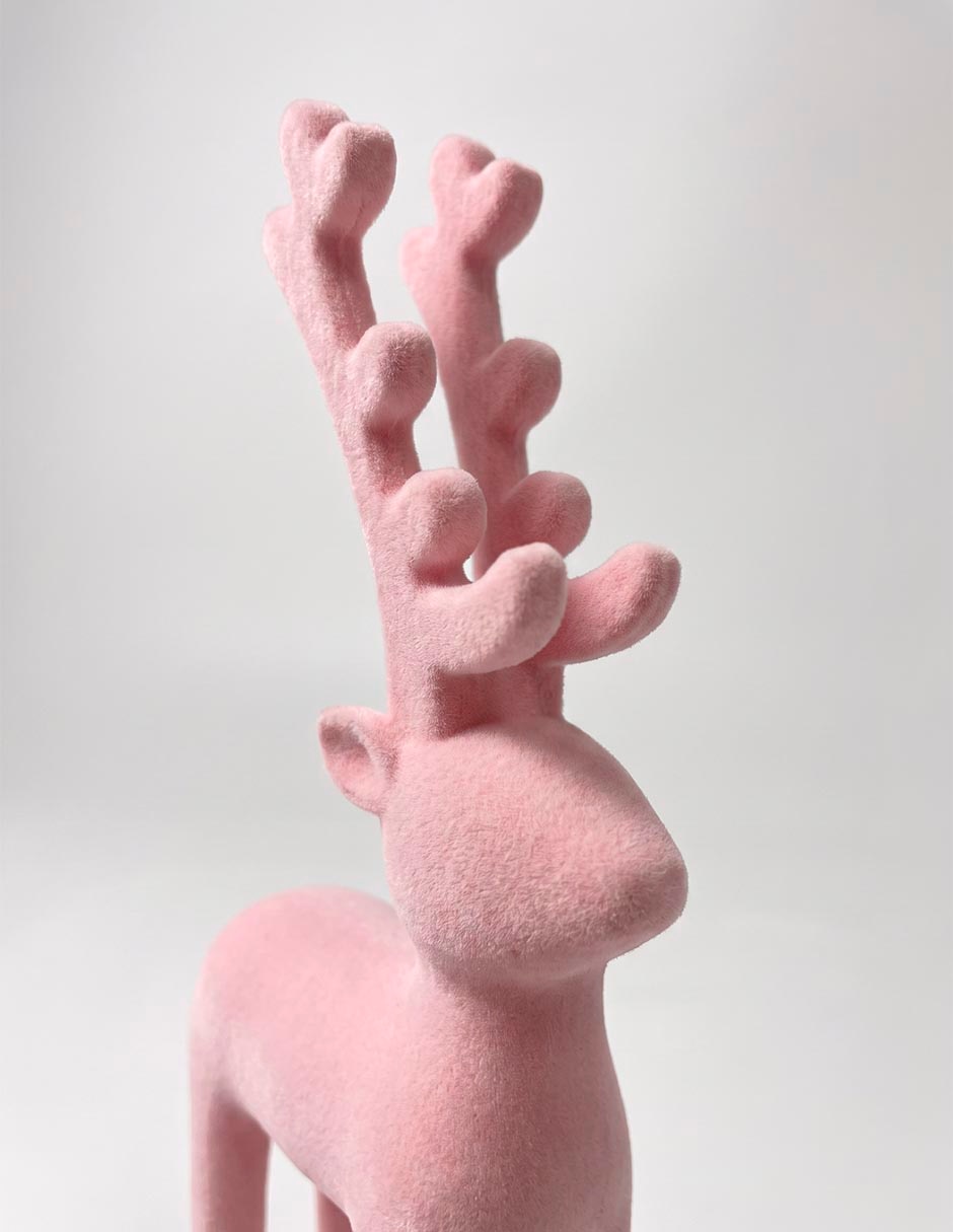 Figura decorativa navideña de reno 2