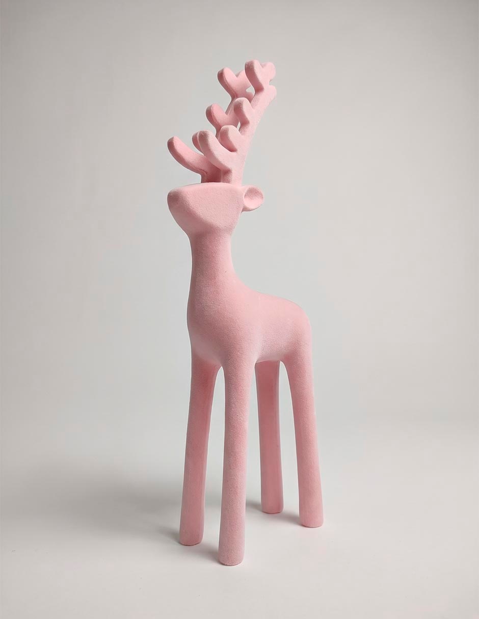 Figura decorativa de reno Figura decorativa de reno