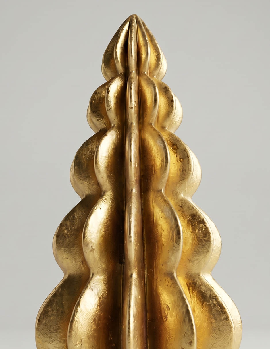 Figura decorativa de árbol de resina 2