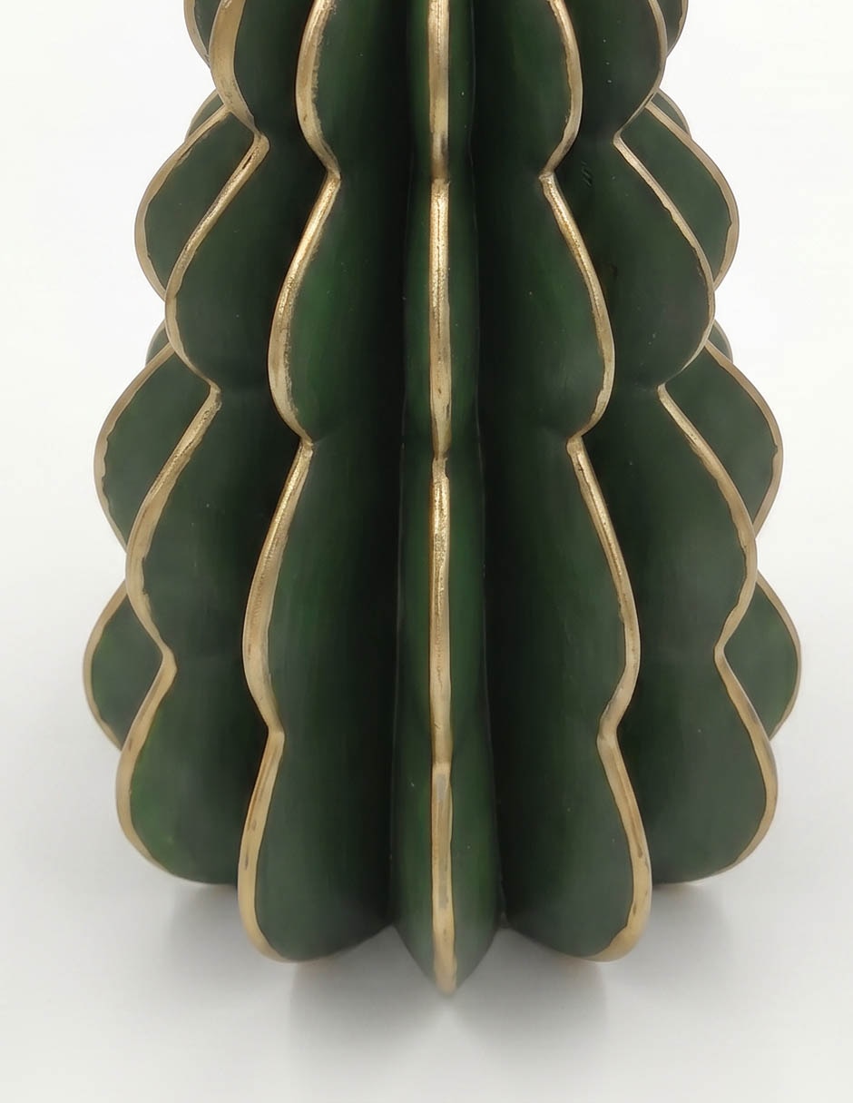 Figura decorativa de árbol de resina