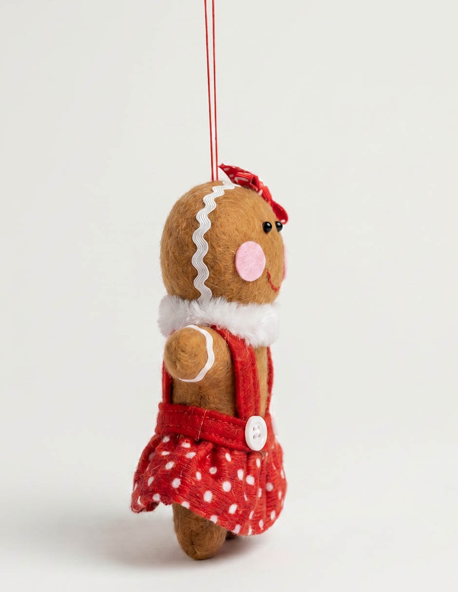 Ornamento navideño Galleta de jengibre 2