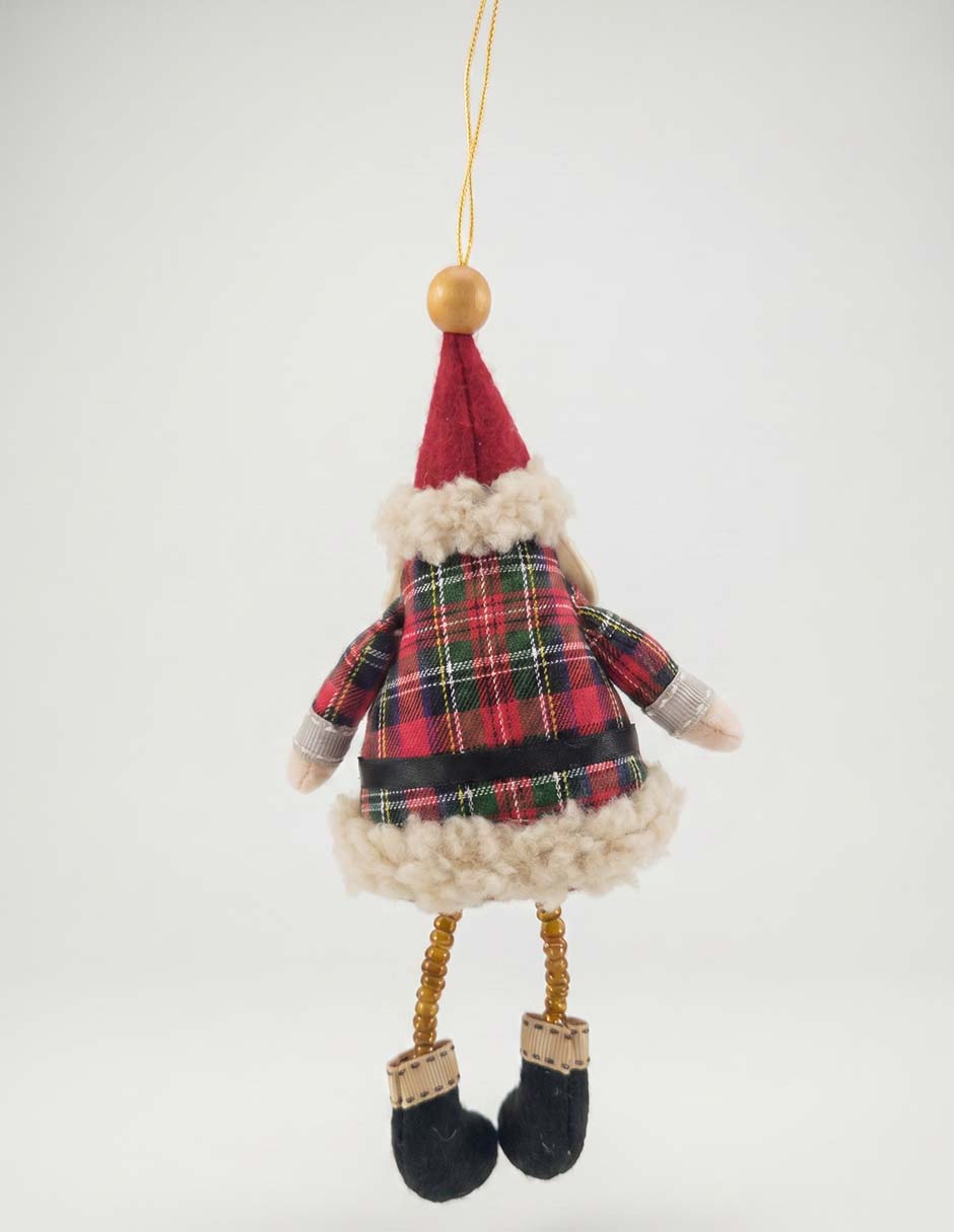 Ornamento navideño santa Claus 3