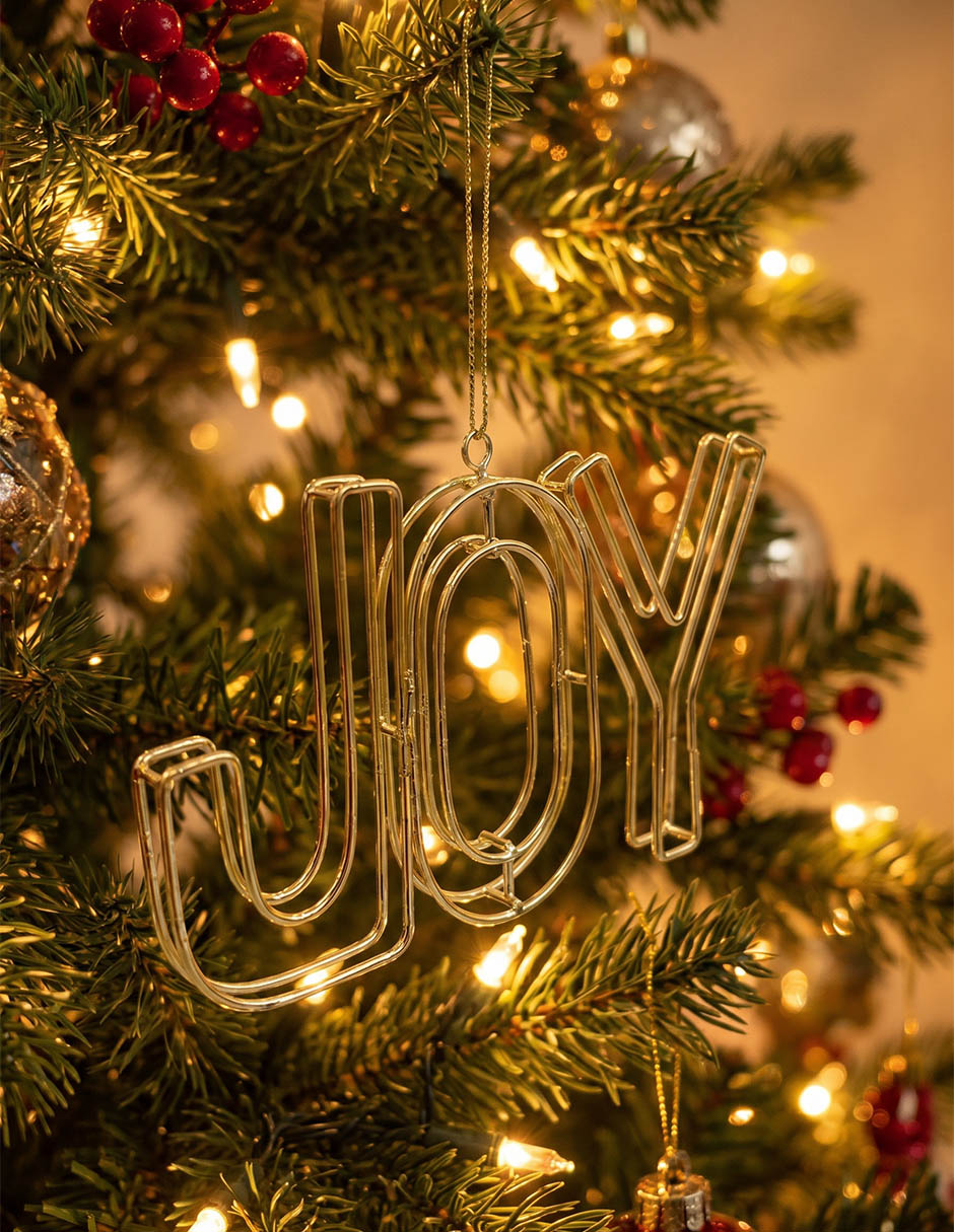 Ornamento navideño letras 4