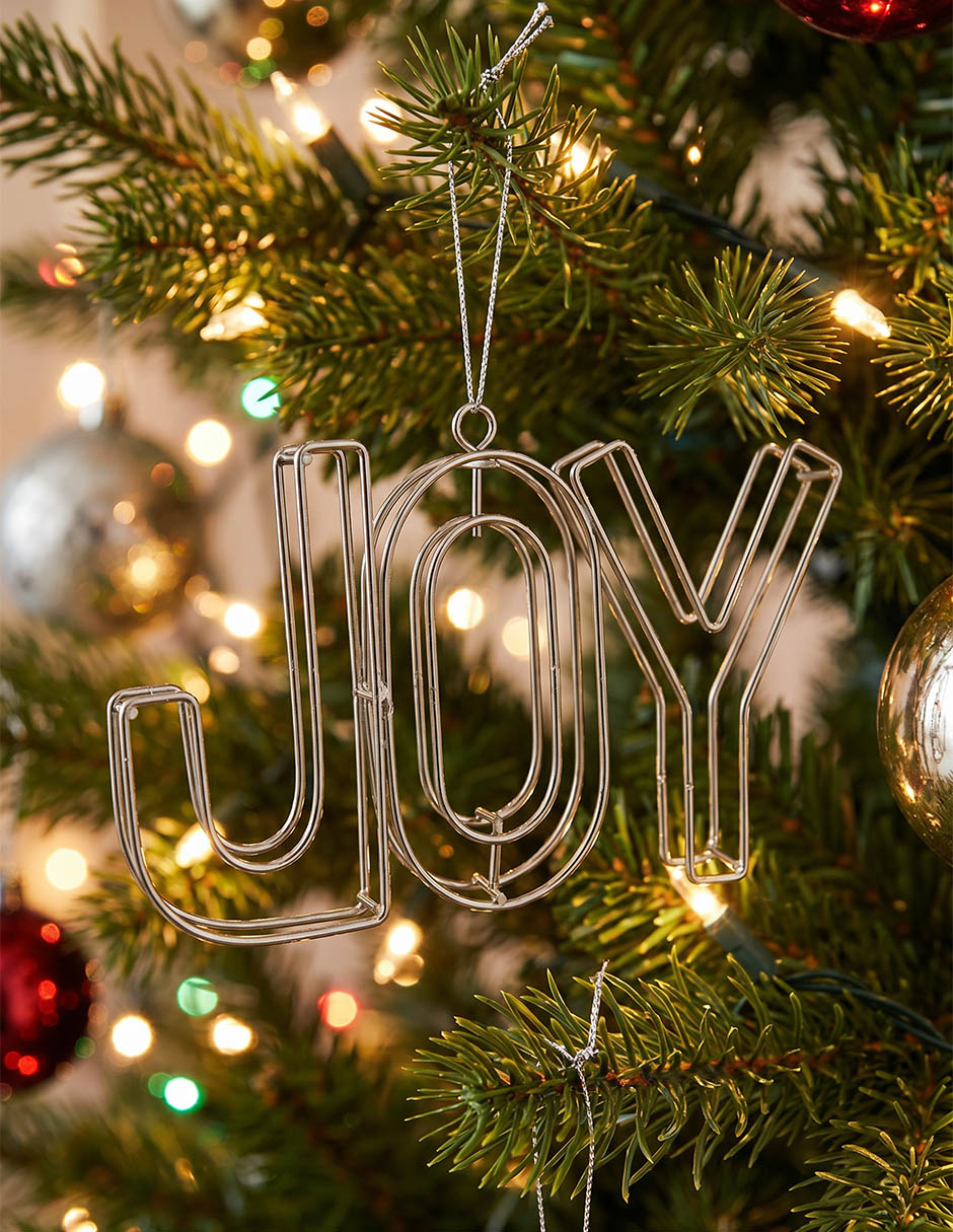 Ornamento navideño letras 4