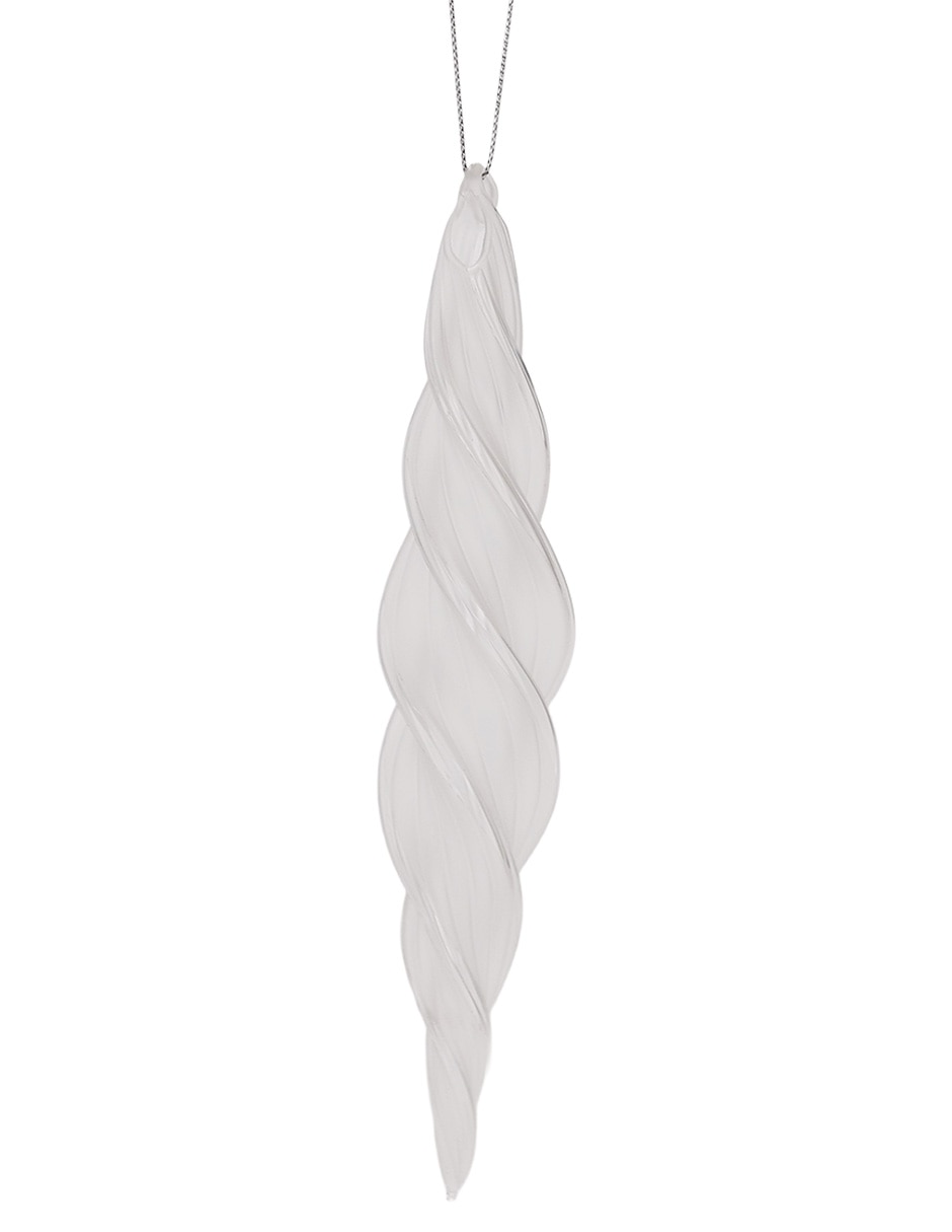 Ornamento navideño espiral 1