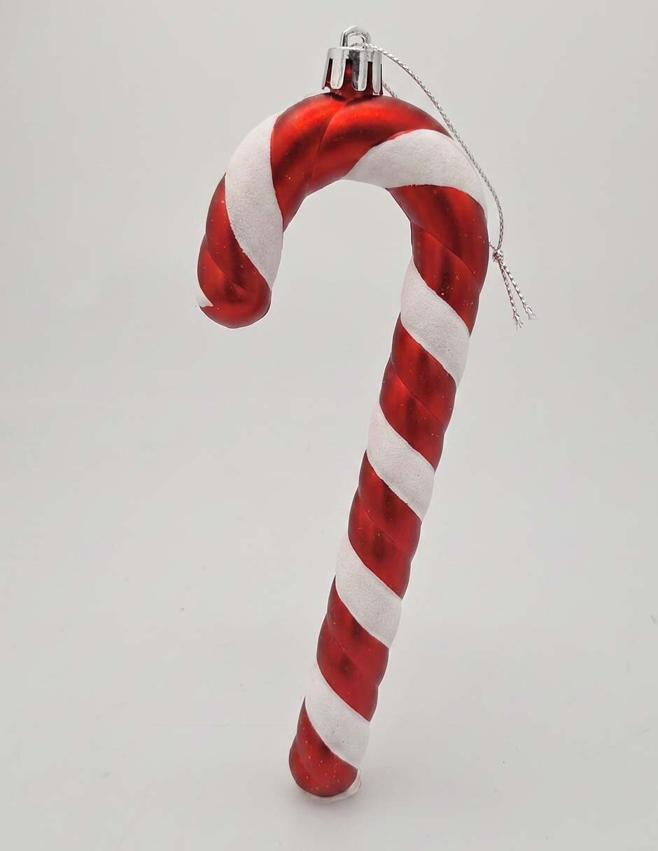 Set de ornamentos navideños bastones 1