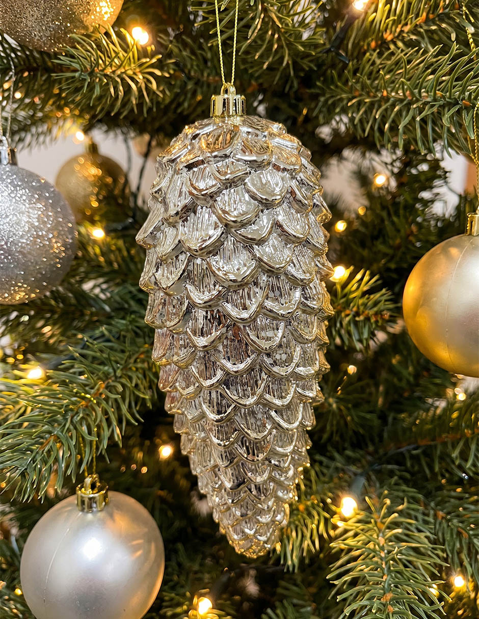 Ornamento navideño piña