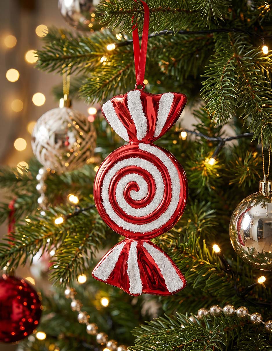 Ornamento Navideño de dulce