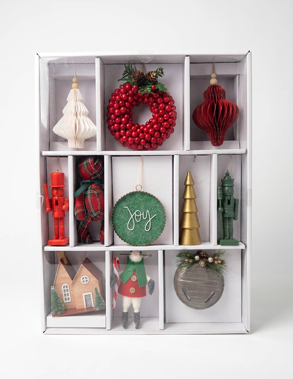 Set de ornamentos navideños 1