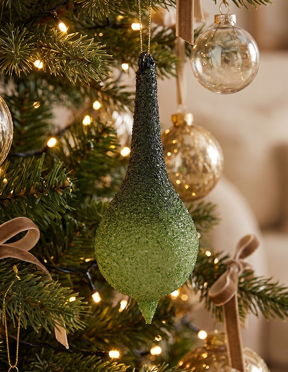 Ornamento navideño gota